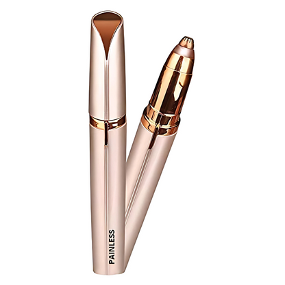 Painless Electric Eyebrow trimmer  with LED Light for Women