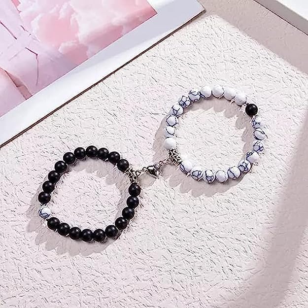 Heart Magnetic Bracelet For Women Men Boys Girls Love Gifts Friendship Promise Bracelet