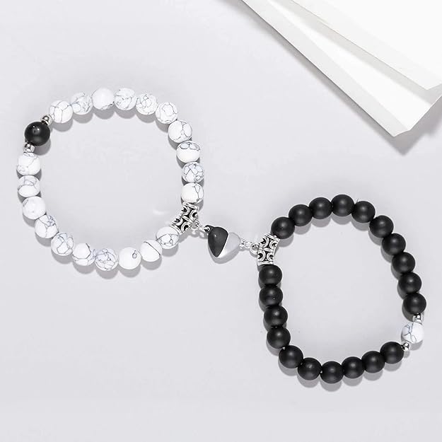 Heart Magnetic Bracelet For Women Men Boys Girls Love Gifts Friendship Promise Bracelet