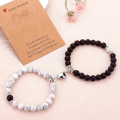 Heart Magnetic Bracelet For Women Men Boys Girls Love Gifts Friendship Promise Bracelet