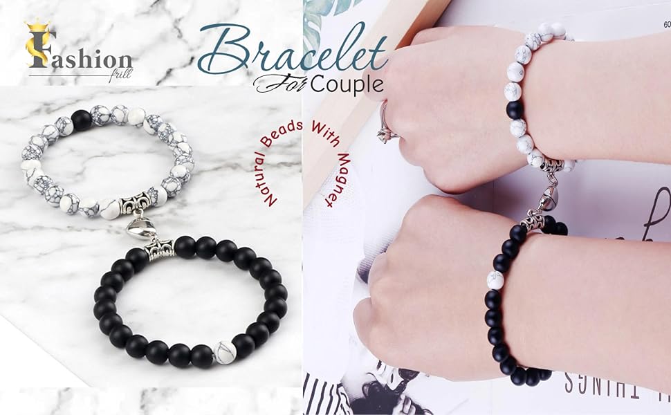 Heart Magnetic Bracelet For Women Men Boys Girls Love Gifts Friendship Promise Bracelet