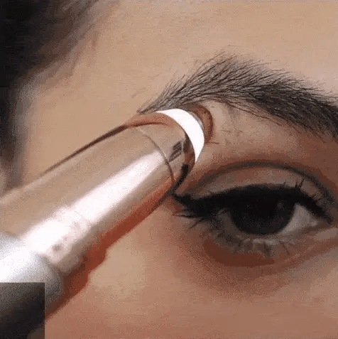 Painless Electric Eyebrow trimmer  with LED Light for Women